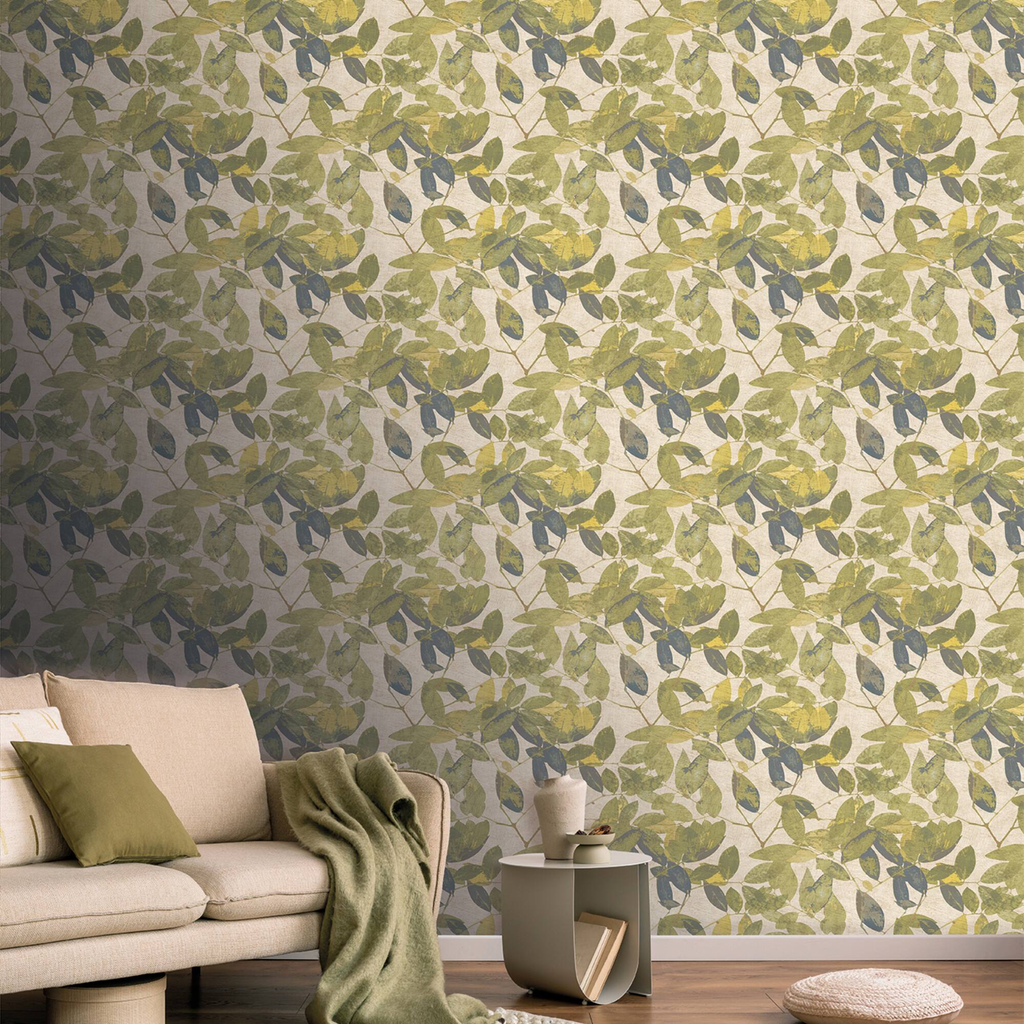 Designs Direct Beech Leaves Wallpaper